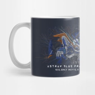 Astray Blue on Scribble Mug